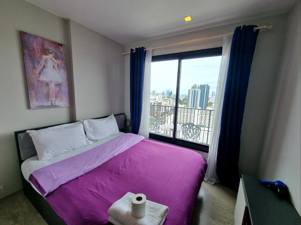 The Base Condo Center Of Pattaya Rooftop Swimming Pool Экстерьер фото